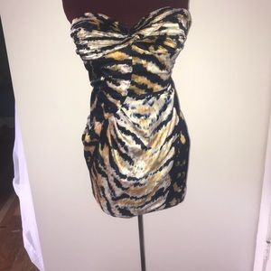 Strapless formal dress petite size 8